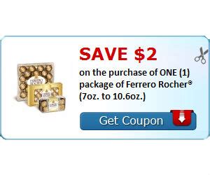 Ferrero Rocher Printable Coupon